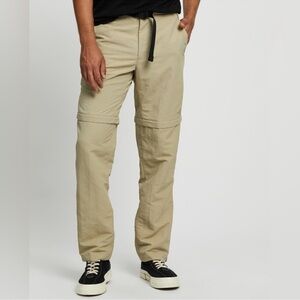 The North Face Paramount Trail convertible pants cargo excellent  tan Size XL